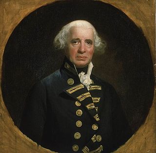 Richard Howe, 1st Earl Howe British naval officer