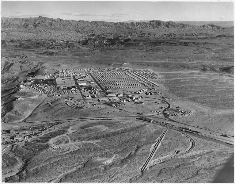 File:Aerial view of Boulder City, Nevada - NARA - 293834.tif