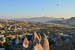 Paesaggio della Cappadocia