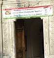 The romano-caholic church-entrance