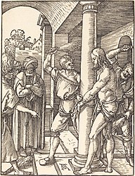 Albrecht Dürer, The Flagellation, probably c. 1509-1510, NGA 6767.jpg