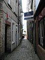 Alley from Church Lane back to the High Street - geograph.org.uk - 942854.jpg