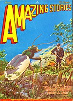 Amazing Stories cover image for June 1929