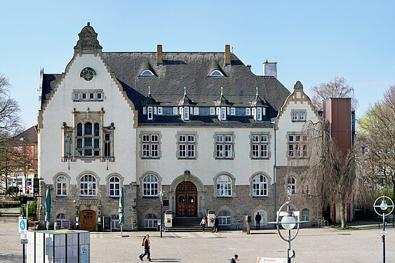 The Amtshaus (communal town hall) of Aplerbeck, a suburb of Dortmund, Germany (extremely detailed)