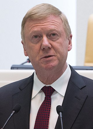 <span class="mw-page-title-main">Anatoly Chubais</span> Russian business oligarch (born 1955)