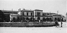 Le bâtiment voyageurs de l'ancienne gare de Sarrebourg.