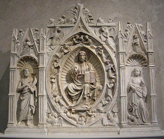 Andrea da Giona, Altarpiece with Christ in Majesty, c. 1434
