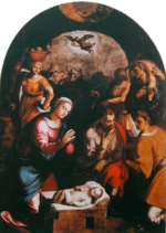 Miniatuur voor Bestand:António Campelo - Adoration by the Shepherds.png