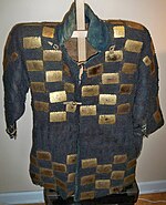 Antique Japanese (samurai) karuta katabira (jacket).