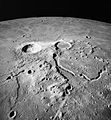 Mapping Camera photograph. Upper left is the large crater Aristarchus and to its right is Herodotus.