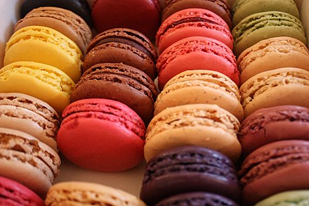 Macarons are a delicious local speciality.