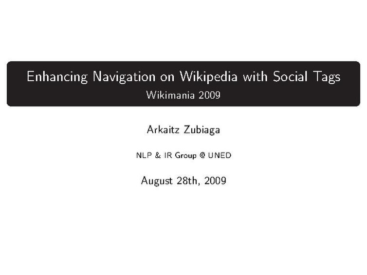 Arkaitz Zubiaga - Wikimania 2009 - Tags.pdf