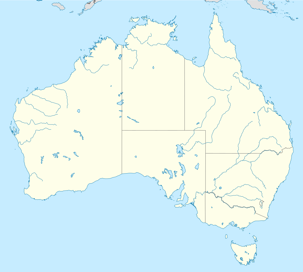 Міста Австралії. Карта розташування: Австралія