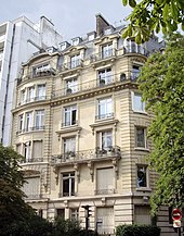 The last residence of Maria Callas, in Paris