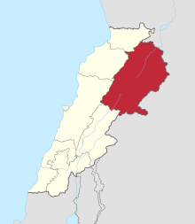 Baalbek-Hermel in Lebanon.svg