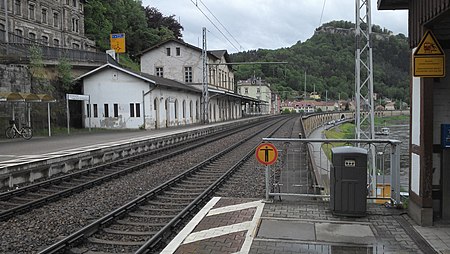 Bahnhof Königstein(Sächs Schw)