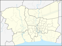 Mappa di localizzazione: Regione metropolitana di Bangkok