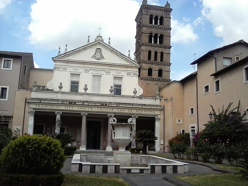 File:Basilica Di santa Cecilia in trastevere (18132792095).jpg