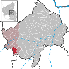 Poziția localității Becherbach bei Kirn