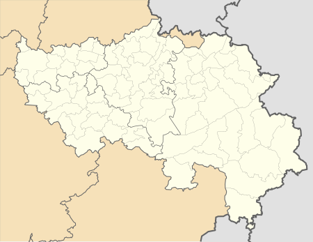 Belgium Liège location map