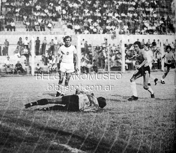 Czechoslovakia playing C.A. Belgrano during their tour on Argentina in 1979