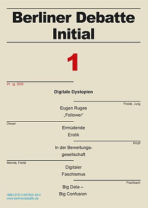 Deckblatt von Heft 1/2020