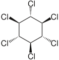 β-எக்சாகுளோரோசைக்ளோயெக்சேன்.