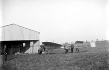 Aérodrome des Groues : Louis Blériot, trajet Toury-Artenay le 31 octobre 1908