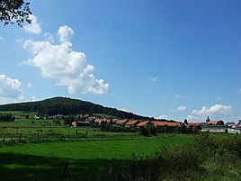 View of Leibolz with the Lichtberg in the background