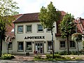 Deutsch: Ehemaliges Gemeindehaus in Bohmte, Bremer Straße 73, Ansicht von Osten