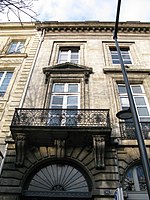 Bordeaux - Fasade på 55 baner Georges Clemenceau (2) .jpg