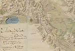 "Bränkyrka Sjön" på H.G. von Kjertings karta från 1796
