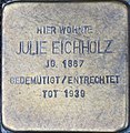 wikimedia_commons=File:Braunschweig Sack 21-22 Stolperstein Julie Eichholz.jpg image=File:Braunschweig Sack 21-22 Stolperstein Julie Eichholz.jpg