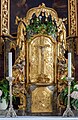* Предлог Altar in the Catholic parish church of St Leonhard in Breitengüßbach near Bamberg --Ermell 04:16, 7 June 2024 (UTC) * Поддршка  Support Seems like some minor CA or halos around the candles, but IMO acceptable. Otherwise very good. --Plozessor 04:30, 7 June 2024 (UTC)