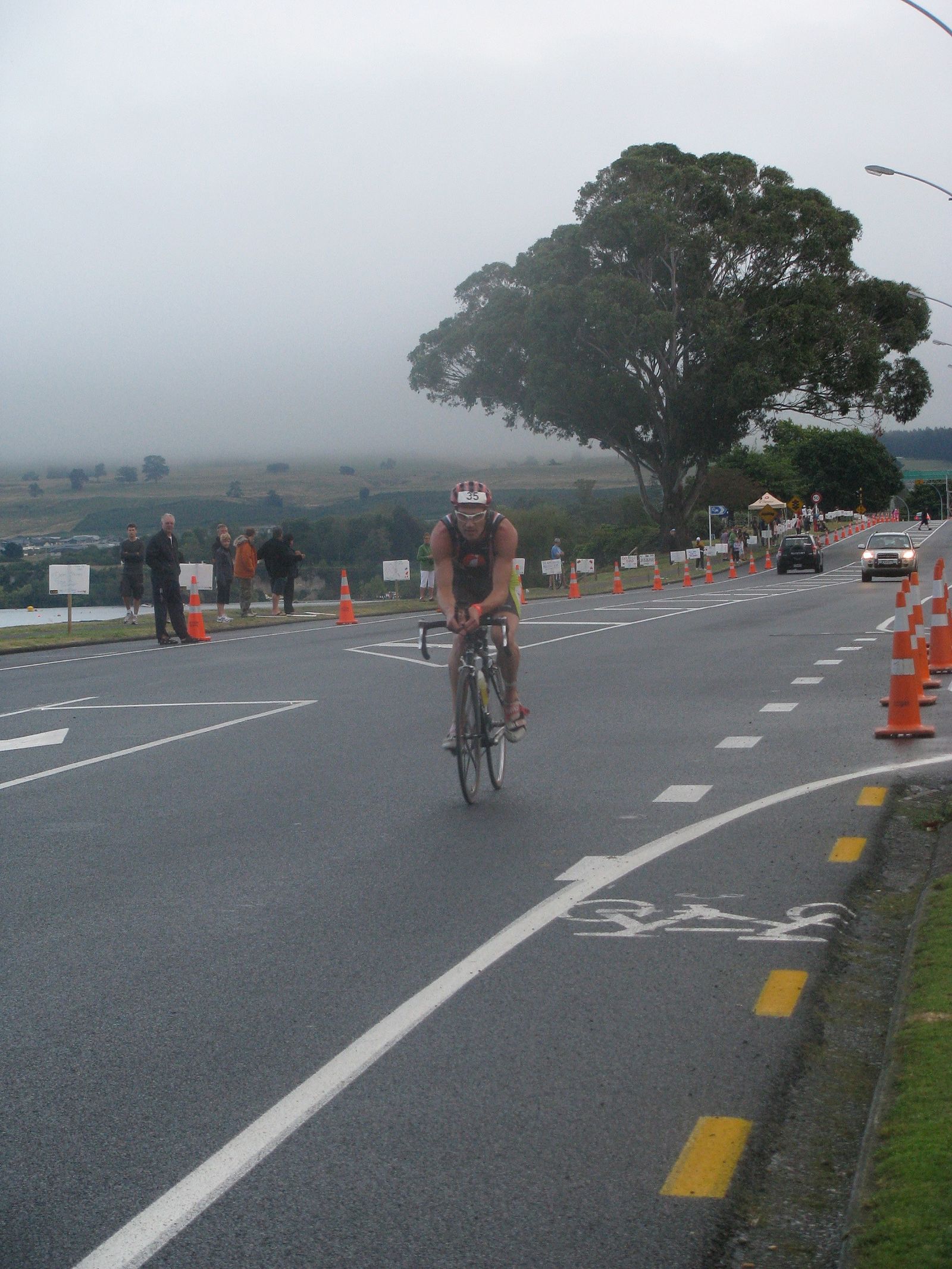 Brent Foster at Ironman New Zealand 2009