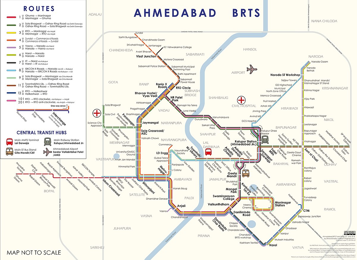 120 Circular Road 8, Ahmedabad to 10-A, A… - Cycling Route - 🚲 Bikemap