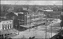 General offices of the Brunswick and Birmingham Railroad, c. 1900 Brunswick, GA, US, about 1900.jpg