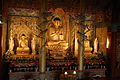 Buddha statues in a temple on Jejudo.jpg