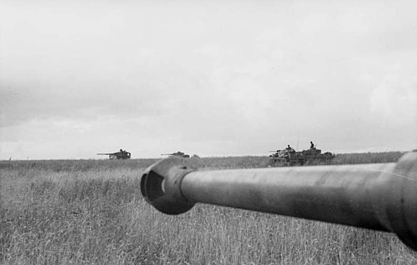 German tanks during Operation Citadel