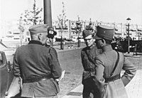 Các sĩ quan Đức và Hà Lan tại Rotterdam ngày 22 tháng 5 năm 1940