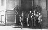 1917-1918 Кралство Полска: Образложение, Рани планови, Губење на контролата од страна на централните сили и транзиција во република