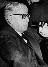 Portrait du philosophe allemand Ernst Bloch