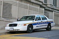 A Bureau of Engraving and Printing Police (BEP) patrol car. Bureau of Engraving and Printing Police.jpg