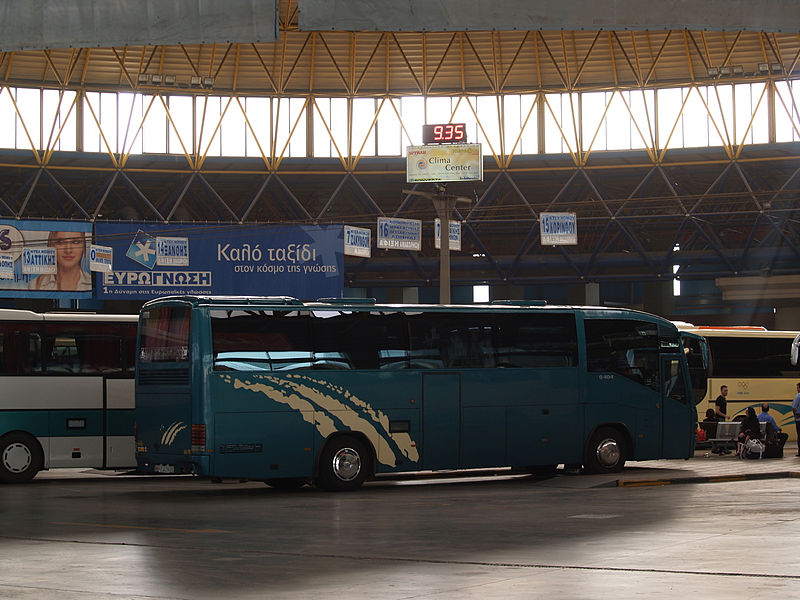 File:Bus station at Thessalonki, on the way to Vergina (3939795567).jpg