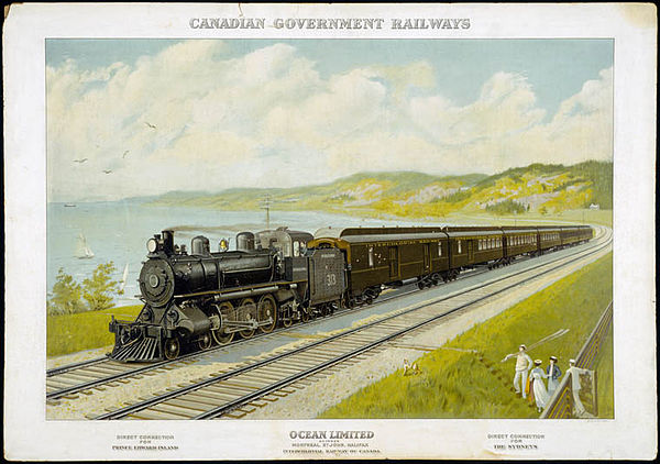 Ocean Limited promotional poster, c. 1915