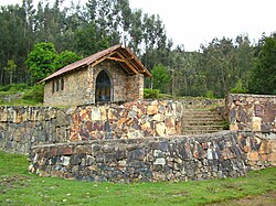 La cappella dell'Immacolata nel quartiere di Mitobamba