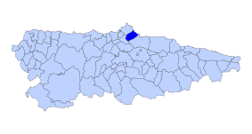 Carreno Asturies map.svg