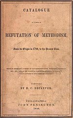 Thumbnail for Catalogue of Works in Refutation of Methodism