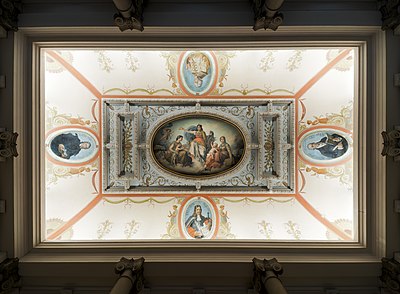 Slika:Ceiling of the National Museum of Slovenia (Ljubljana).jpg