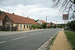 Center of Říčky, Brno-Country District.JPG